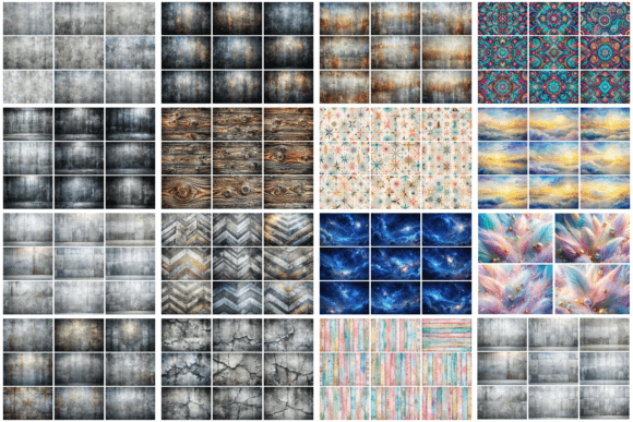 Download 172 Digital Background Textures Bundle - Digital background Collection