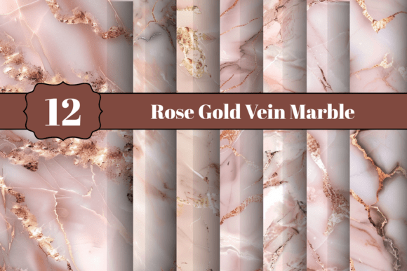 Download Rose Gold Vein Marble Texture Paper - Marble texture Collection